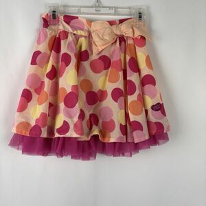 Naartjie Kids Tutu Ballerina Polka Dot Skirt, Bow - Girl Size M5